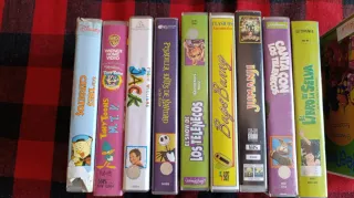 Colección Cintas VHS Infantiles Animadas