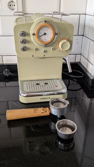 Cafetera Expresso Create Retro (leer)