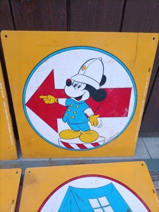 Pannelli gioco vintage Disney Topolino  collezione