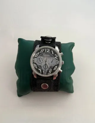 Reloj Fossil Hombre Negro y Plateado