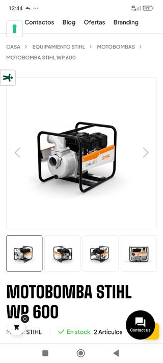 Motobomba STIHL 600