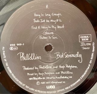 Phil Collins - But Seriously LP