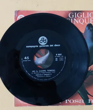 Lotto 16 Vinili 45 Giri Anni 60/70