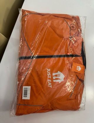 Chaqueta impermeable Just Eat XL