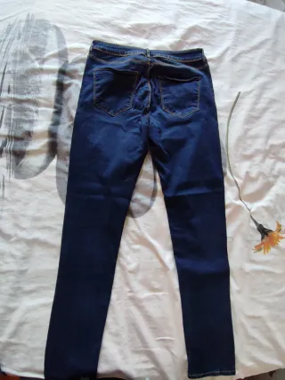 Pantalón vaquero mujer azul