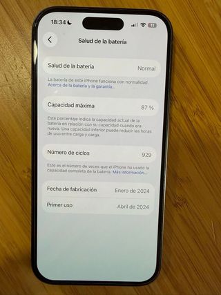 iPhone 15 Negro (leer descripcion)