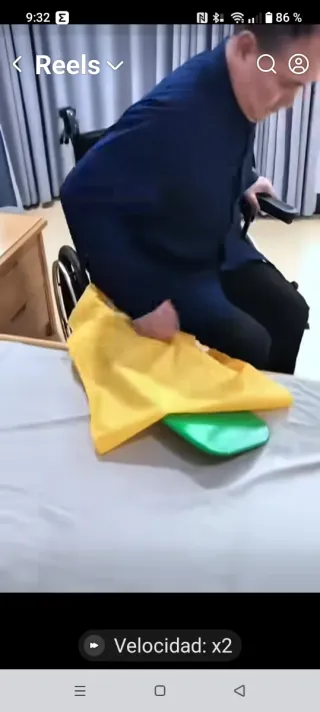 Tabla de transferencia para pacientes
