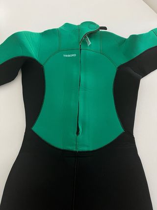 Neopreno infantil verde y negro
