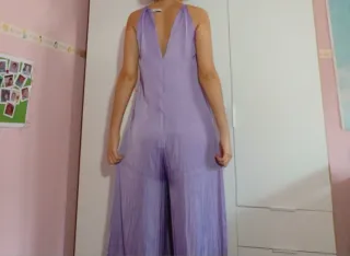 Mono largo lila halter