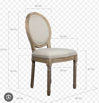 Silla estilo Luis XVI para restaurar