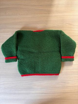 Cardigan tradizionale fatto a mano bimbo/a