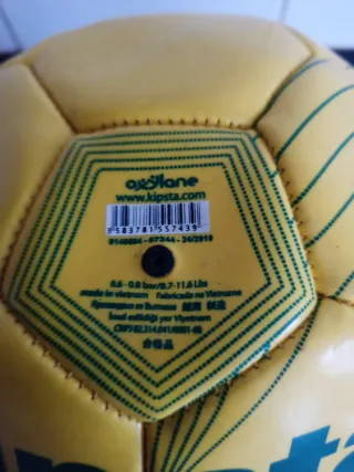 Pelota Kipsta Amarilla