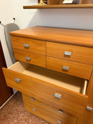 Cómoda Cajonera Dormitorio Madera