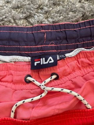Lote 3 Bañadores Adidas, Fila, Levi's XL
