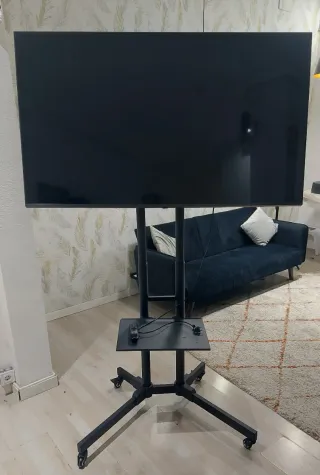 TV LG Nanocel Led 55 con AI y soporte móvil