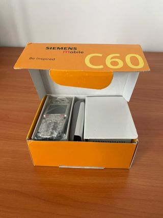 Siemens C60 Teléfono Móvil Gris y Blanco