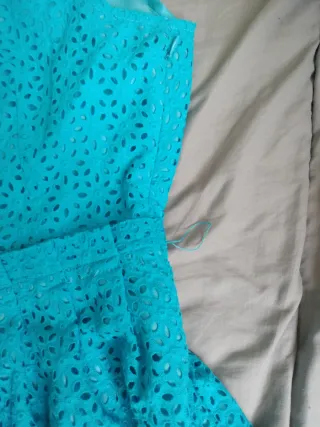 Pedro del Hierro vestido turquesa mujer T44