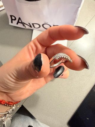 Anillo Pandora Princesa Plata