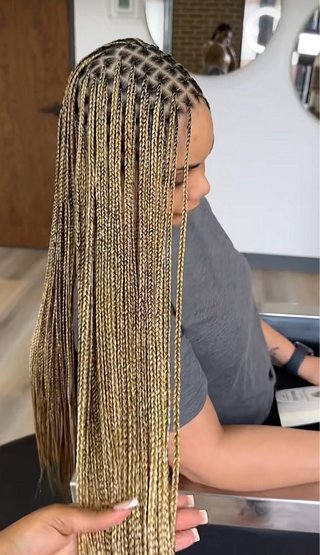 Trenzas a domicilio