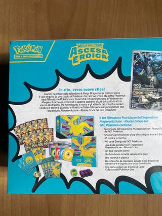 Pokémon ETB Ascesa Eroica Italiano Sigillato Nuovo