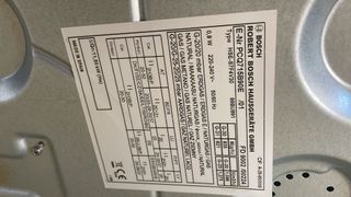 Placa Gas Bosch 5 Fuegos PCQ715B90E Acero Inox