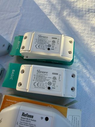 Lote 6 interruptores WiFi domótica: 4 Refoss MSS71