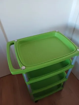 Carrito verdulero desmontable 4 bandejas