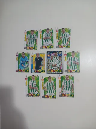 Adrenalyn 2017-2018 Real Betis Cromos