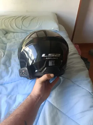 Casco Moto LS2 Negro