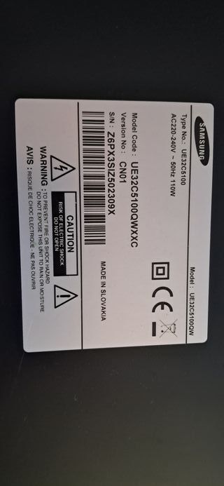 Televisor Samsung 32"