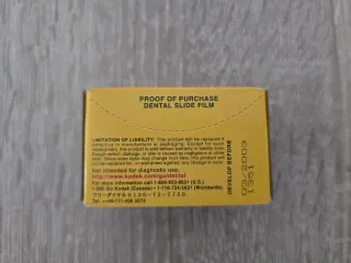 Carrete Kodak Dental Photographic Slide Film
