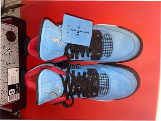 Nike Air Jordan 4 Retro x Travis Scott Talla 40