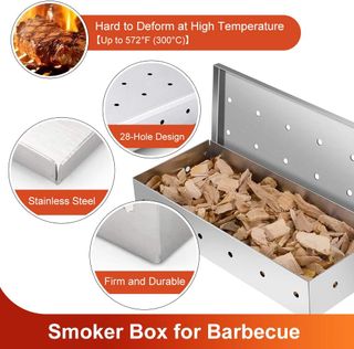 Caja de ahumador de Barbacoa SIN ABRIR