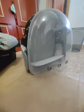 Transportín tipo mochila.