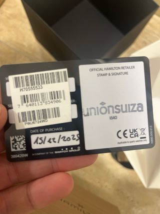 Hamilton Khaki Field Auto 42mm NUEVO H70555533 Ful