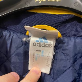 Chaqueta Adidas Vintage Azul y Amarillo Talla L