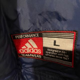 Chaqueta Adidas Vintage Azul y Amarillo Talla L