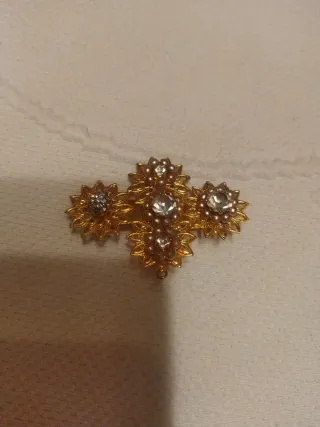 Aderezo Fallera Niña Dorado