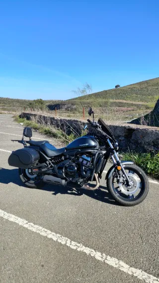 Kawasaki Vulcan S Negra