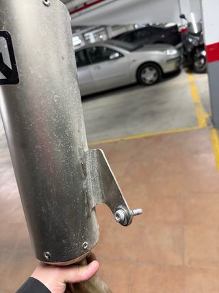 Tubo Escape Akrapovic Titanio 125 Homologado