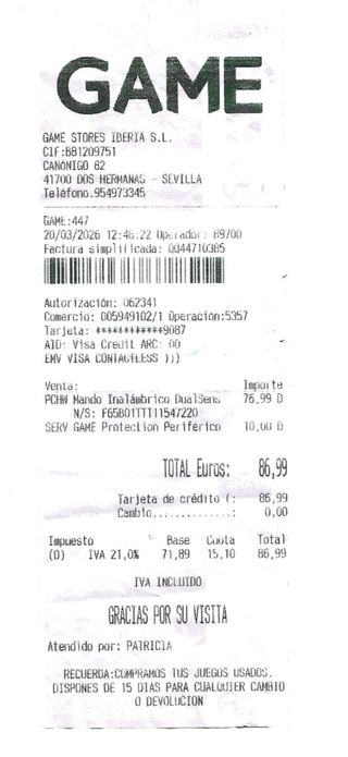 Mando PS5 DualSense Sony Negro Nuevo SIN ESTRENAR