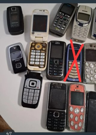 Lote 35 Teléfonos Móviles Antiguos