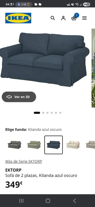 sofá de 2 plazas (negociable)