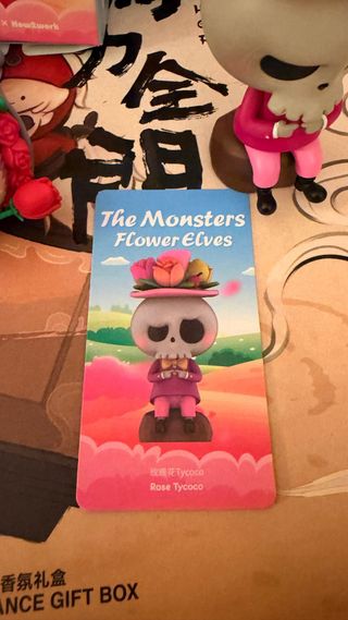 Labubu The Monsters Flower Elves