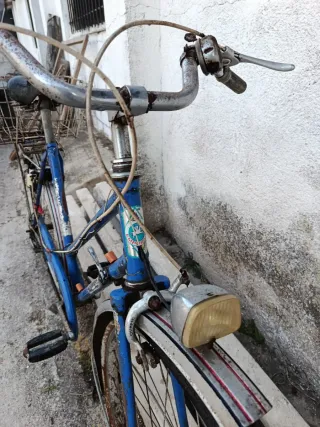 Bicicleta Clásica Azul