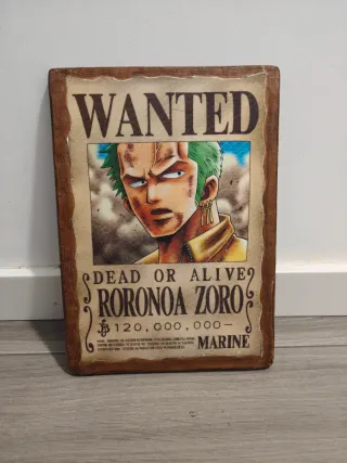 Póster Roronoa Zoro Wanted