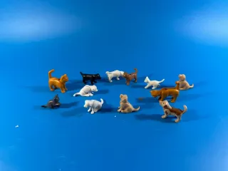 Playmobil Gatos y Perros; hay cachorros