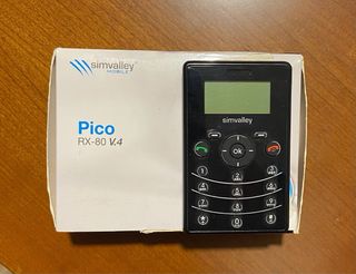 Simvalley Pico RX80 Cellulare Piccolo Nero