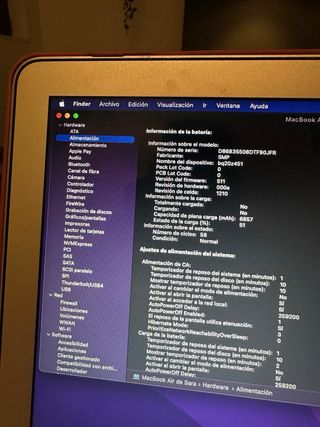 Portátil Apple MacBook Air 2017