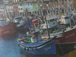 Puzzle 1000 piezas Barcos Pesca